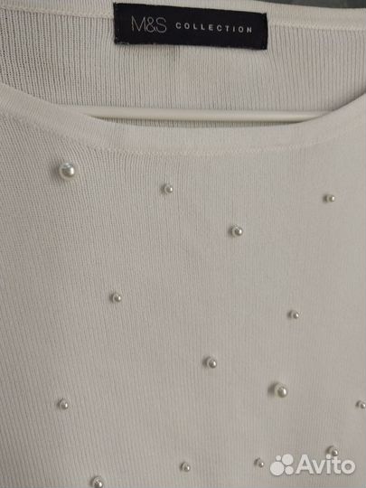 Кофточка нарядная коричневая 44 46