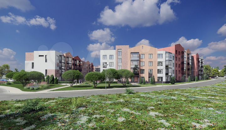 1-к. квартира, 35,4 м², 4/5 эт.