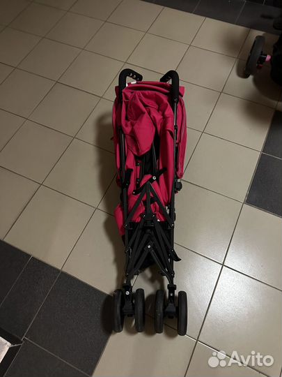 Прогулочная коляска трость hoco Birdie stripes