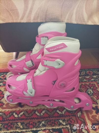 Роликовые коньки детские раздвижные 32-35