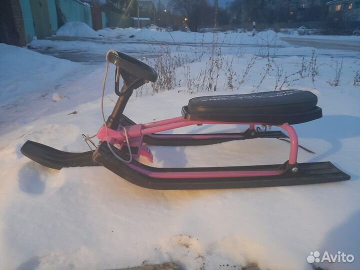 Детский снегокат бу