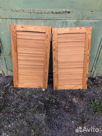 Жалюзийные реечные двери