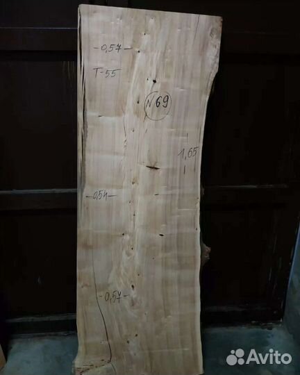 Слэбы разных пород дерева