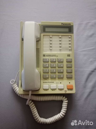 Телефон panasonic начала 2000-х годов стационарный