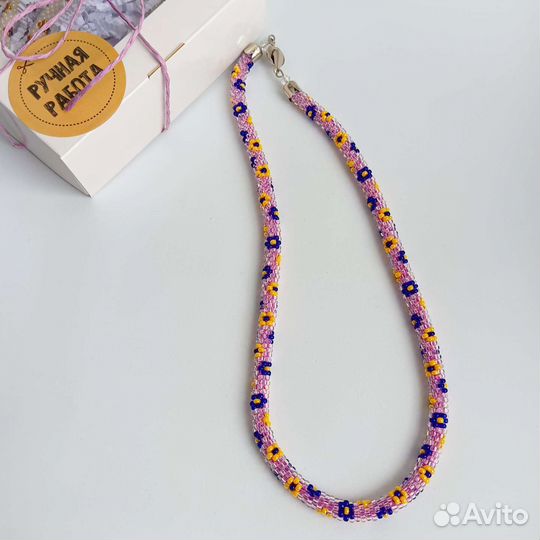 Чокер из бисера