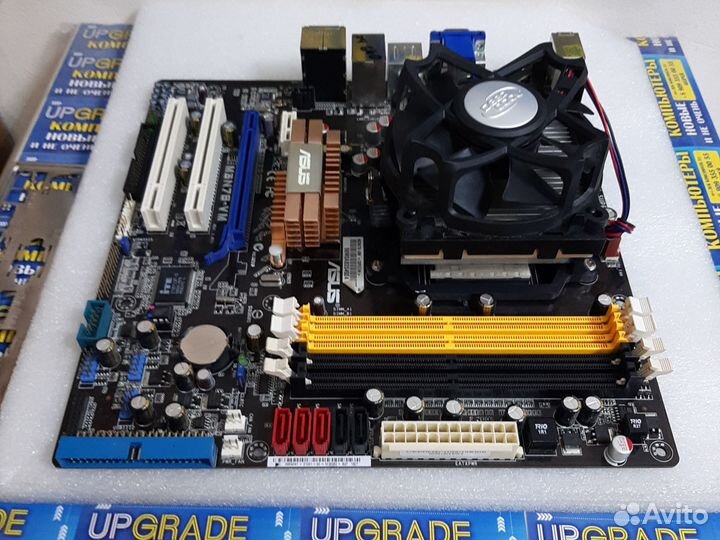 Athlon II X4 640 + asus M3N78-VM + Cooler