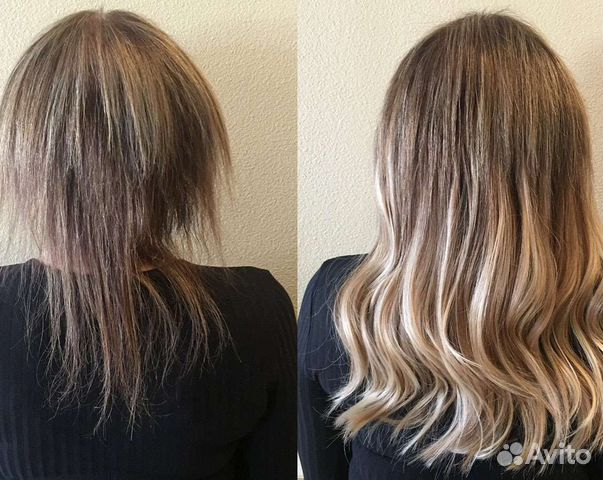 Наращивание волос