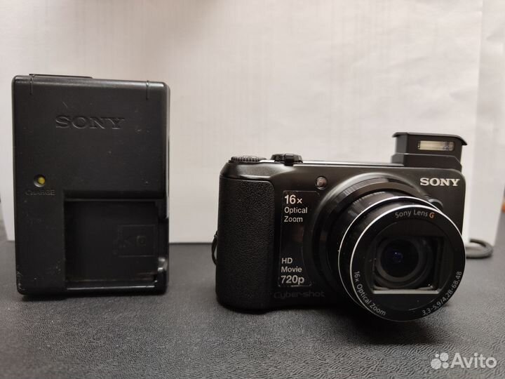 Компактный фотоаппарат sony cyber shot DSC-H90