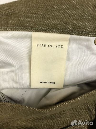 Джинсы Fear of god оригинал