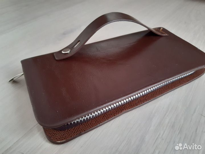 Кошелек мужской коричневый orif