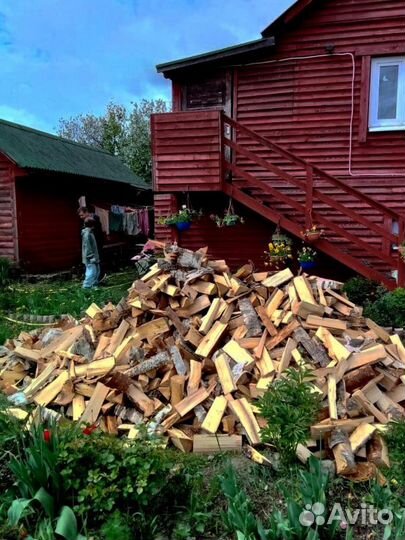 Дрова колотые от производителя