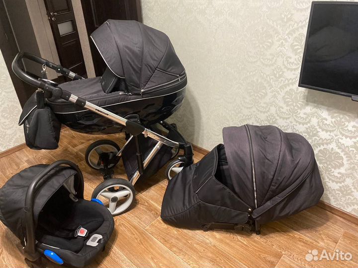 Коляска 3 в 1 Adamex Chantal