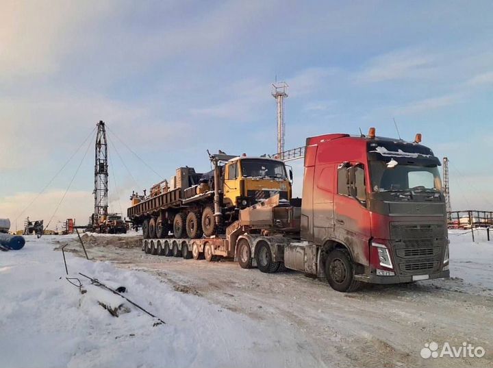 Трал перевозка негабаритных грузов