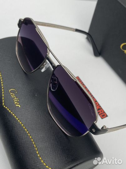 Солнцезащитные очки Cartier lux тренд сезона l