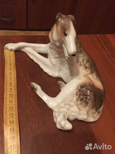 Фарфоровые статуэтки собака СССР