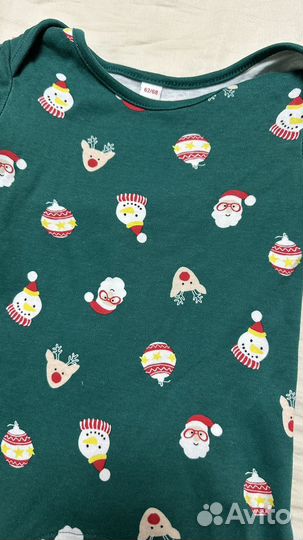 Новогодний слип 62-68