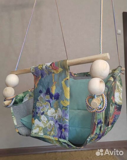 Качели гамак подвесные детские