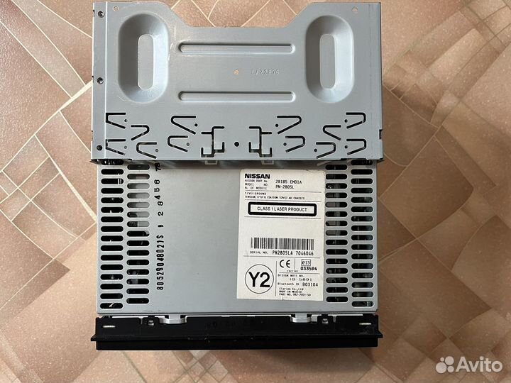 Магнитола на nissan tiida