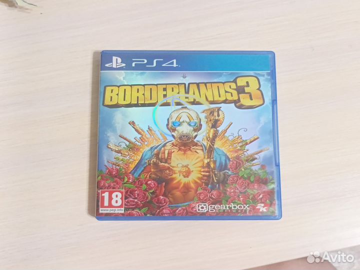 Диск на Ps4 Игры borderlands 3