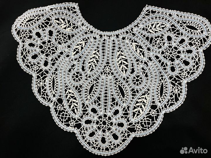 Воротники вологодское кружкво