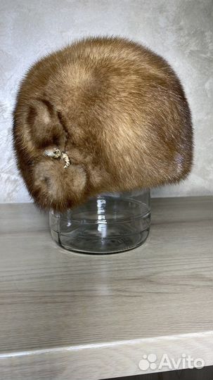 Шапка норковая женская