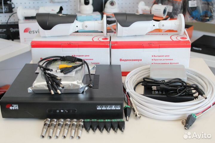 Готовый комплект из 2 IP видеокамер XM IB2.1(3.6)