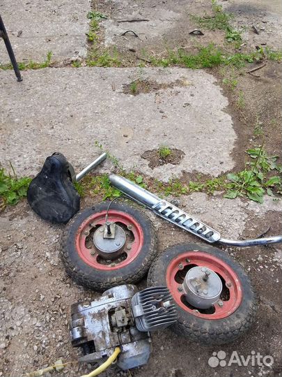 Некоторые запчасти на мини ригу