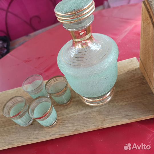 Штофы и графины СССР хрусталь