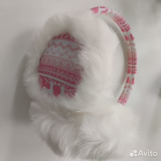 Наушники меховые детские на ободке, новые
