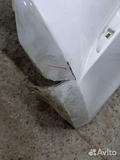 Kia rio 4 задний бампер