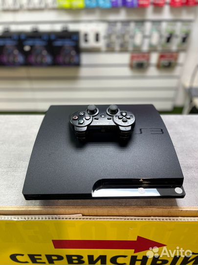 Sony playstation 3 slim прошитая +37-54 игр