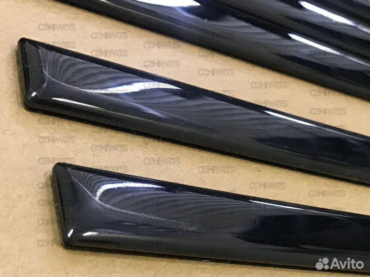 Наклейка вставка черная в молдинг гелик amg editio