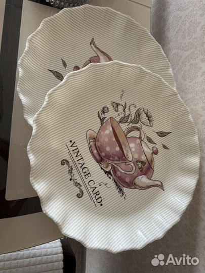 Блюдо пластик новое