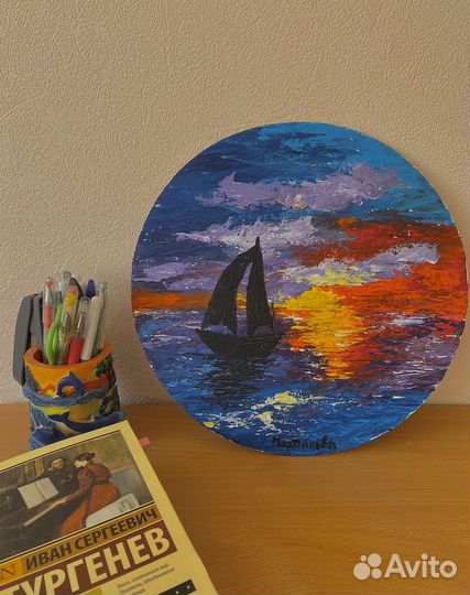 Картина на холсте акрилом