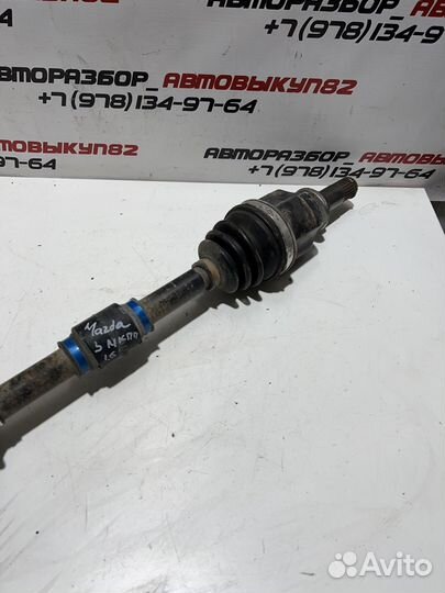 Левый привод Мазда 3 МКПП 1.6