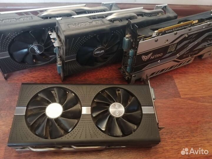 Видеокарты Radeon rx 570/580 r9 390