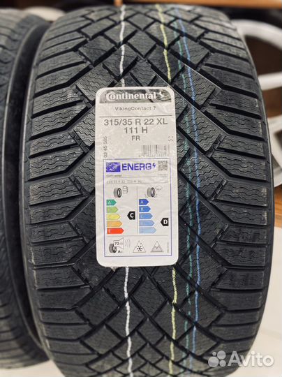 Continental ContiVikingContact 7 275/40 R22 и 315/35 R22