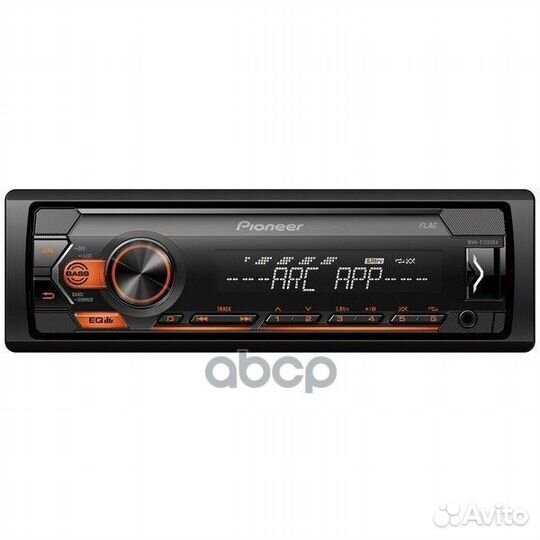 Магнитола автомобильная 1DIN pioneer MVH-S120UB