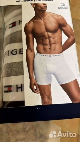 Трусы мужские боксеры 5 шт Tommy Hilfiger оригинал