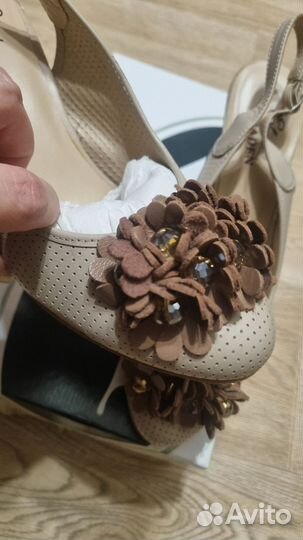 Босоножки женские 38 размер натуральная кожа