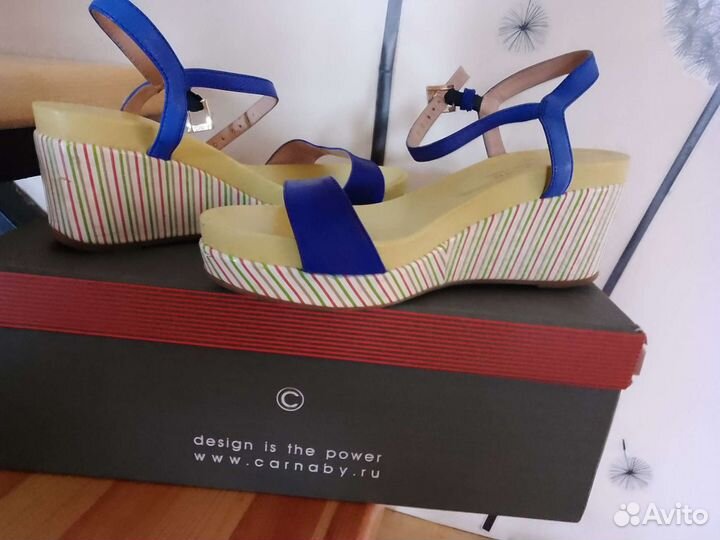 Босоножки, натуральная кожа, 36 размер