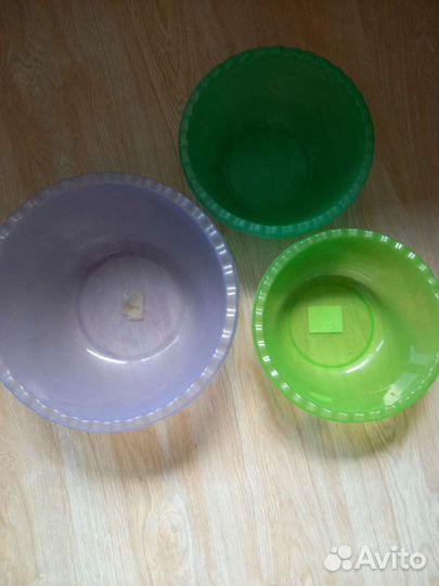 Миски пластиковые