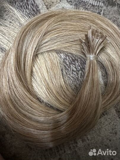 Волосы для наращивания блонд русые