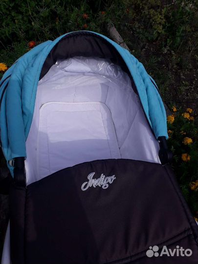 Коляска 2 в 1 Индиго