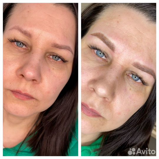 Перманентный макияж бровей,губ и межреснички