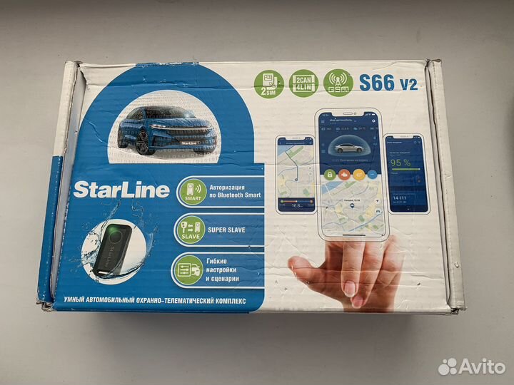 Автомобильная сигнализация Starline s66 v2