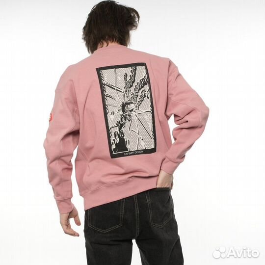 Свитшот Cav Empt розовый