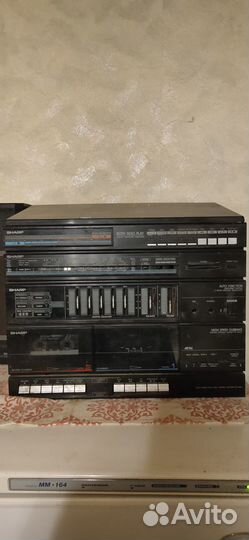 Музыкальный центр 80-х sharp VZ-1600Z(BK)