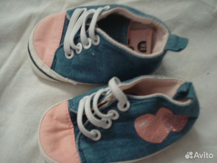 Пинетки для девочки первая обувь