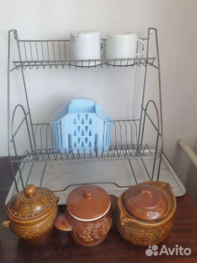 Посуда, тазы, кастрюли, противни, терки, приборы